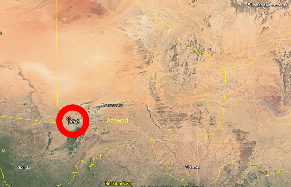 L'Armée nationale de l'Azawad attaque les Famas et Wagner à Léré